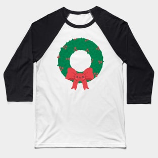 Xmas wreath Baseball T-Shirt